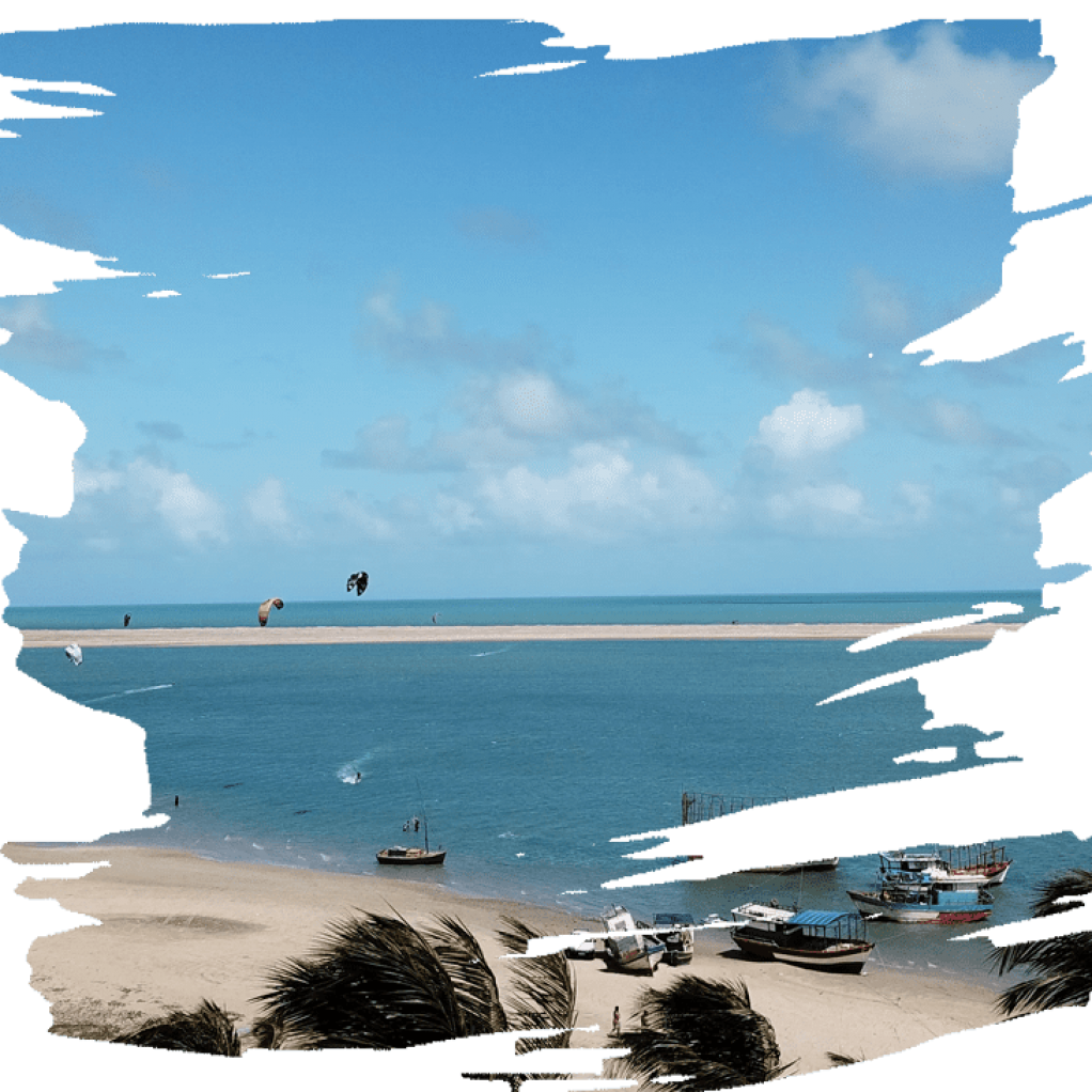 Ilha do Guajiru kitesurfing